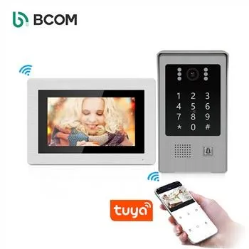 Timbre con video WiFi y entrada con teclado
